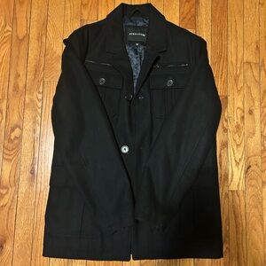Black Structure Brand wool-blend coat | Size Small (Men’s)